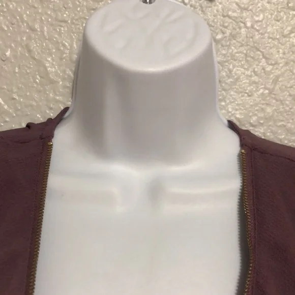 Tempted Purple Ruffled Blouse Womens Plus  Size 2X - Picture 7 of 11